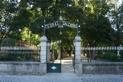 Entrada do parque termal